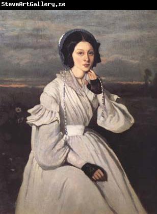 Jean Baptiste Camille  Corot Portrait de Madame Charmois (mk11)